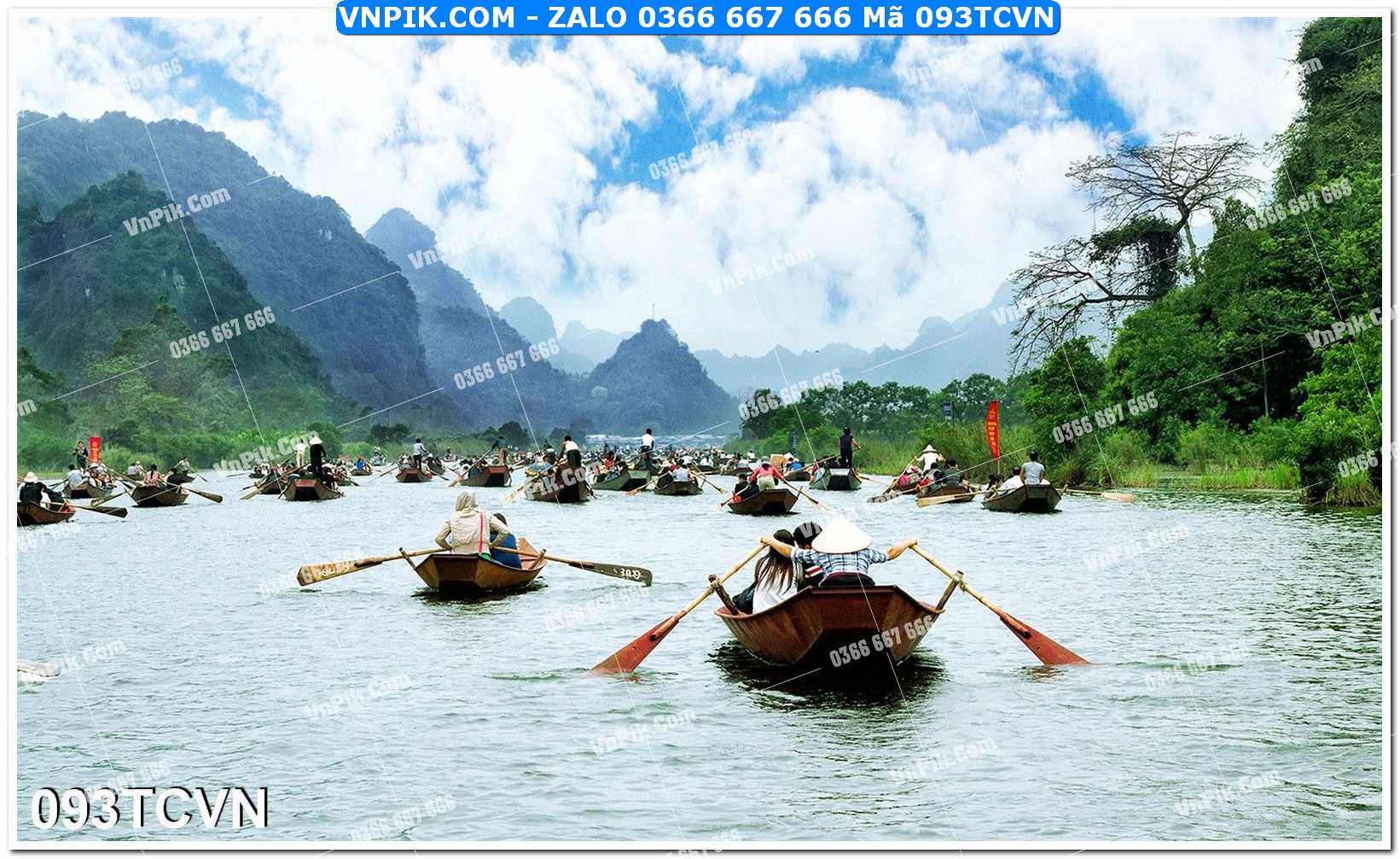Mẫu tranh thắng cảnh việt nam mã file 093TCVN