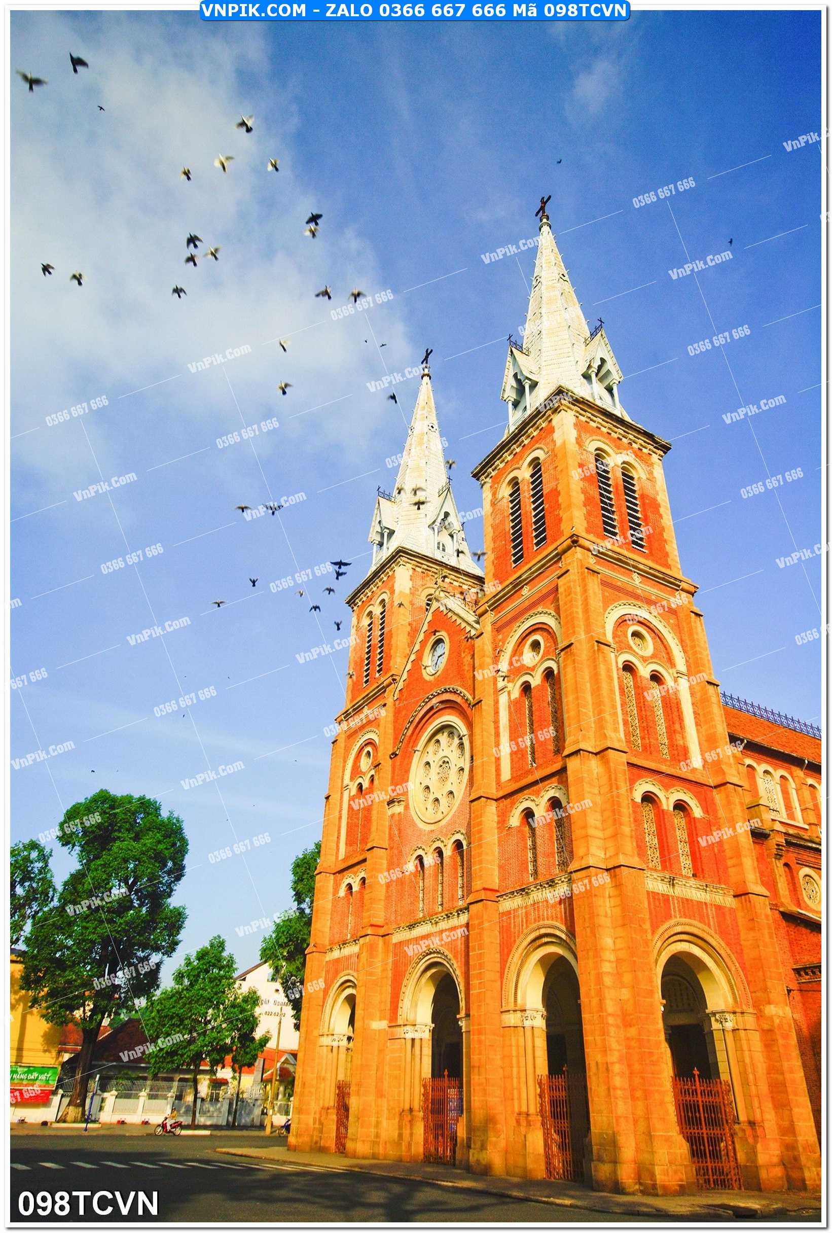 Mẫu tranh thắng cảnh việt nam mã file 098TCVN