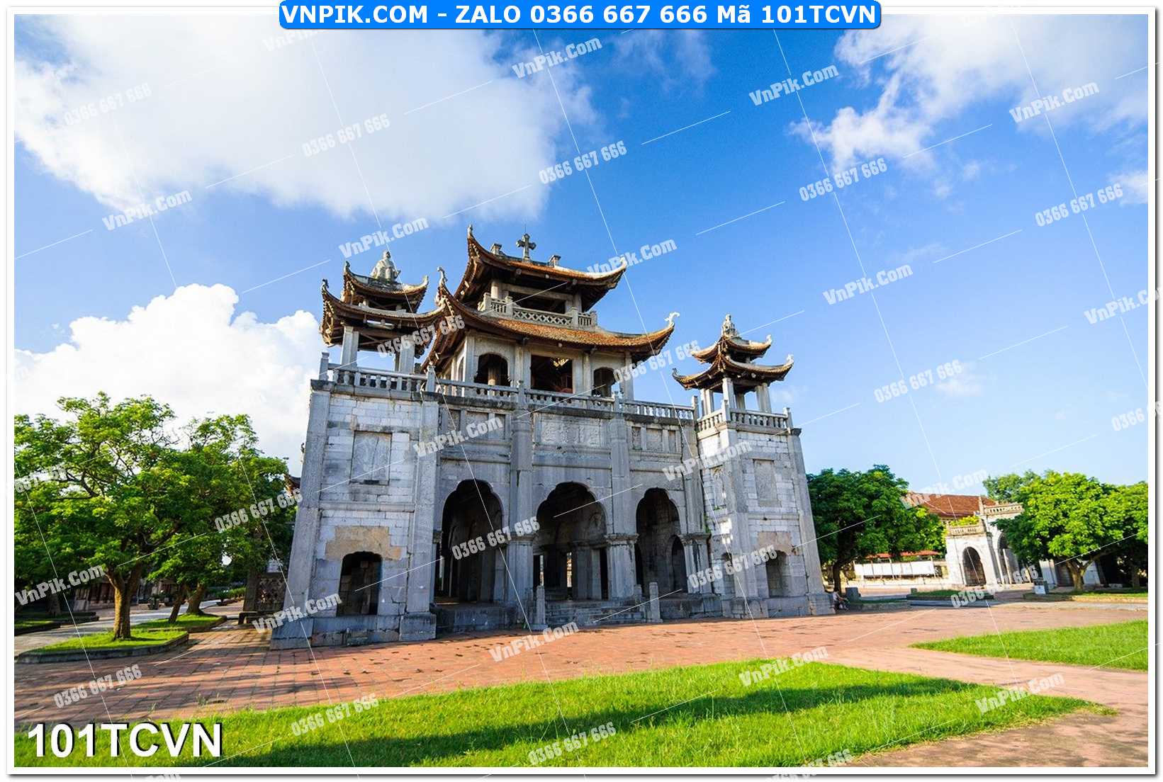 Mẫu tranh thắng cảnh việt nam mã file 101TCVN