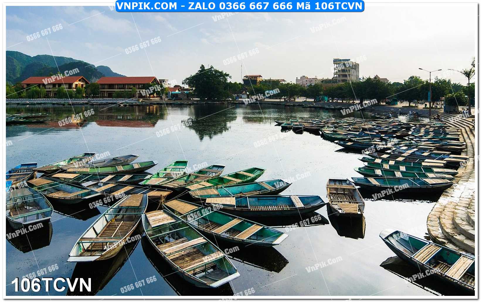 Mẫu tranh thắng cảnh việt nam mã file 106TCVN