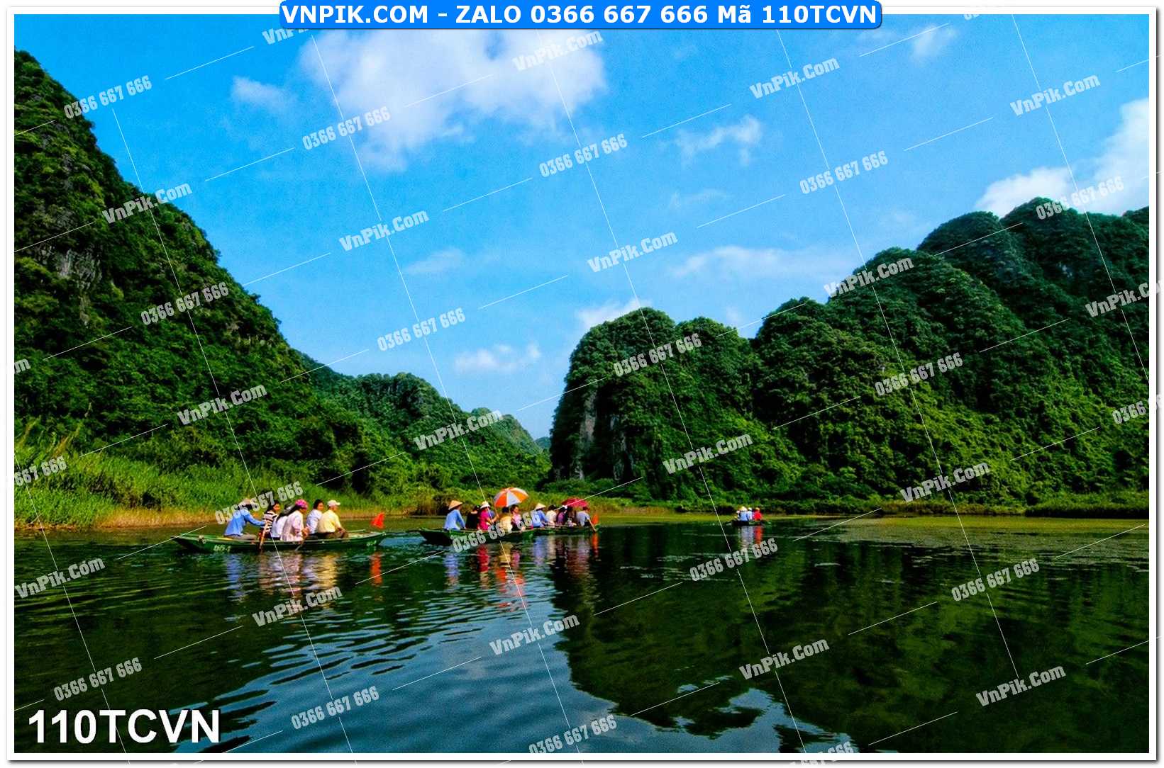 Mẫu tranh thắng cảnh việt nam mã file 110TCVN