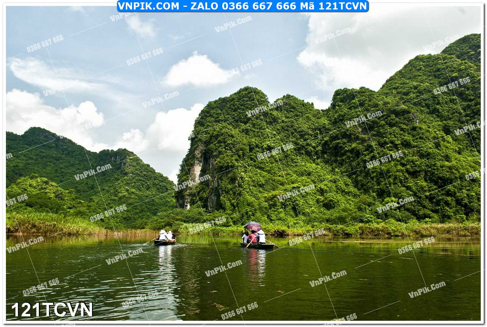 Mẫu tranh thắng cảnh việt nam mã file 121TCVN