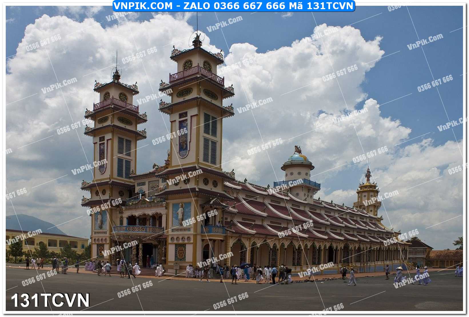 Mẫu tranh thắng cảnh việt nam mã file 131TCVN