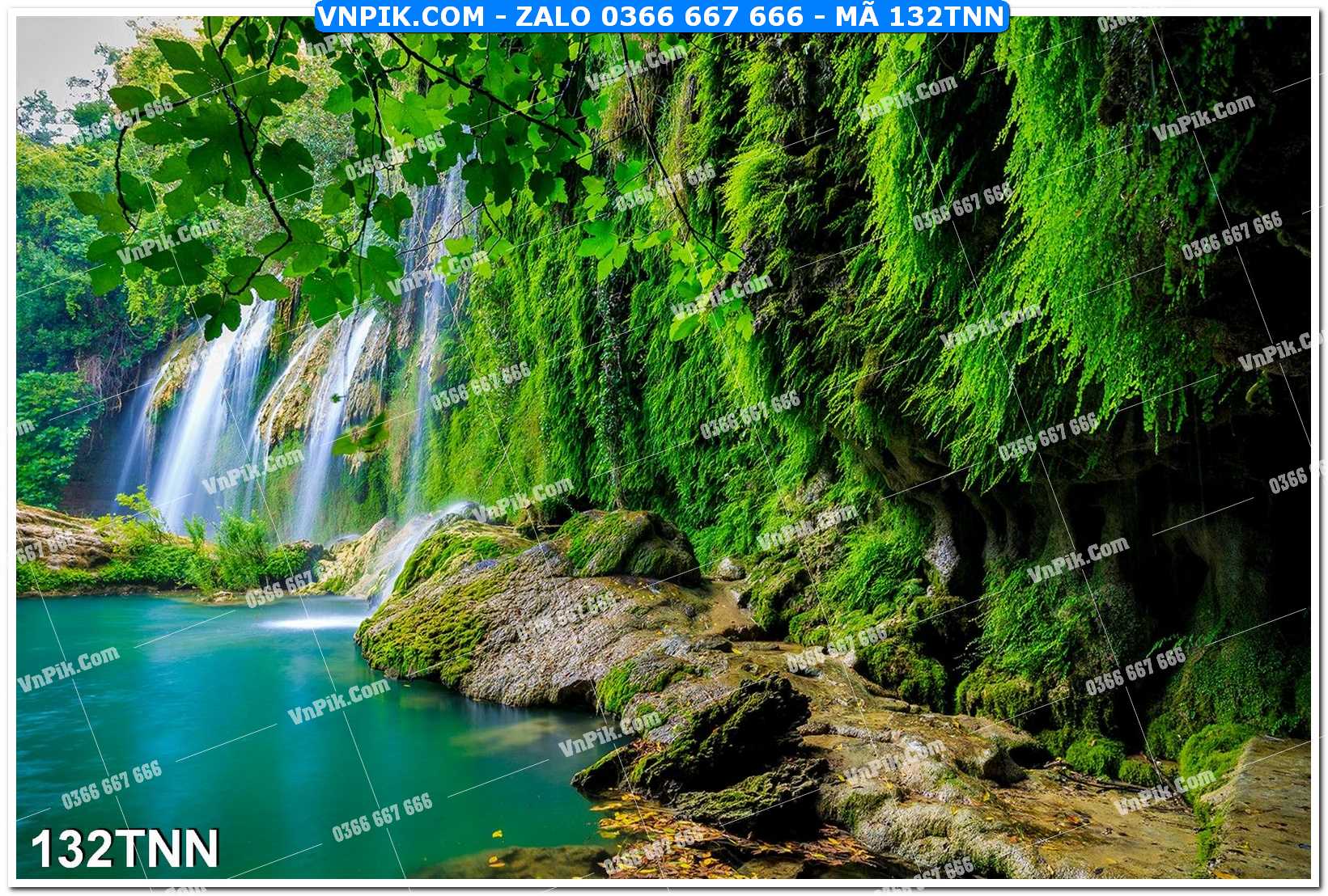 Tranh phong cảnh thiên nhiên mã file 132TNN