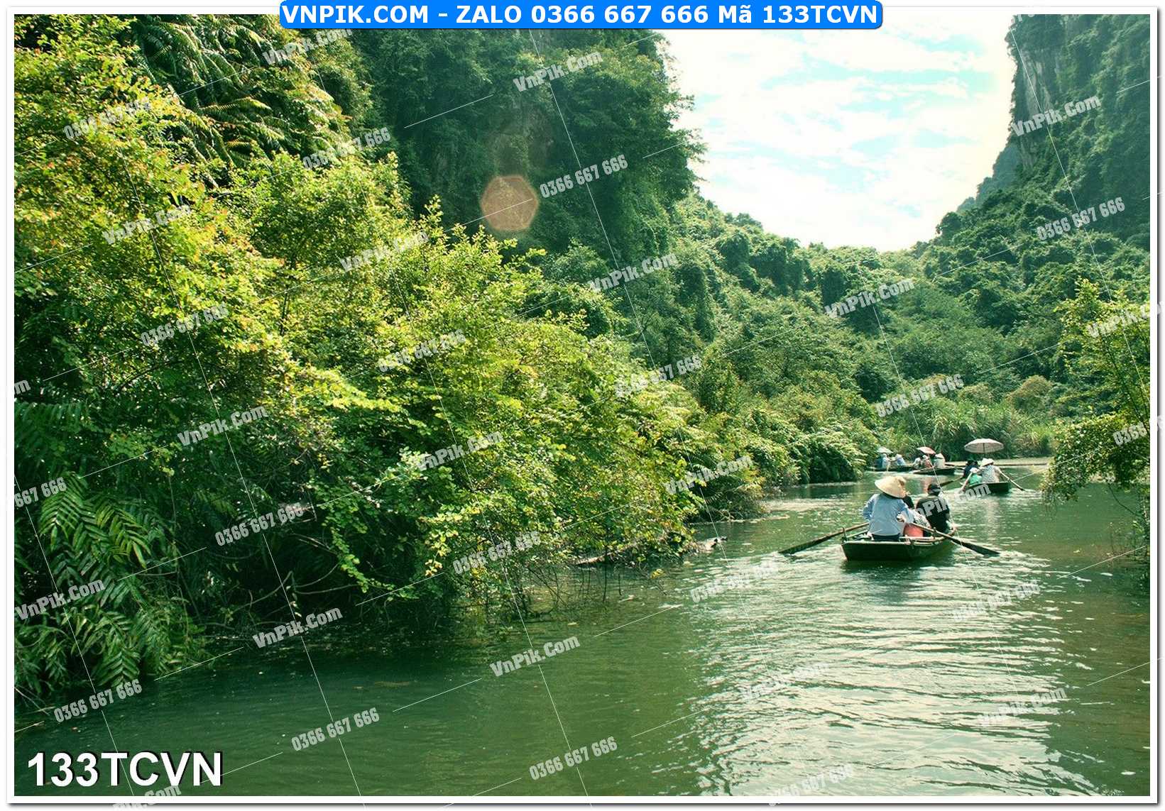 Mẫu tranh thắng cảnh việt nam mã file 133TCVN