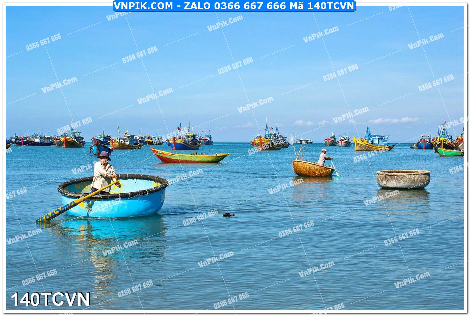 Mẫu tranh thắng cảnh việt nam mã file 140TCVN