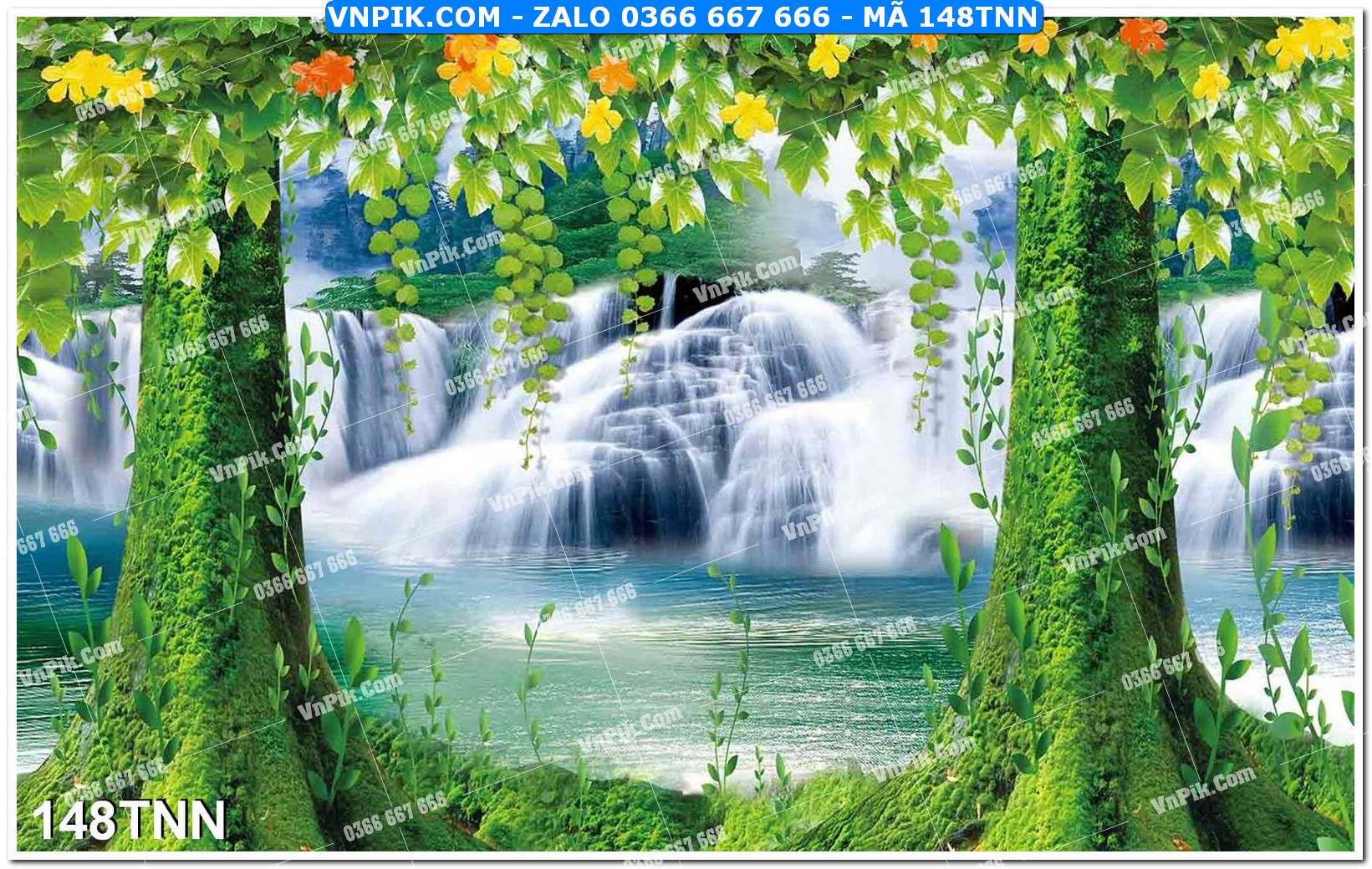 Tranh phong cảnh thiên nhiên mã file 148TNN