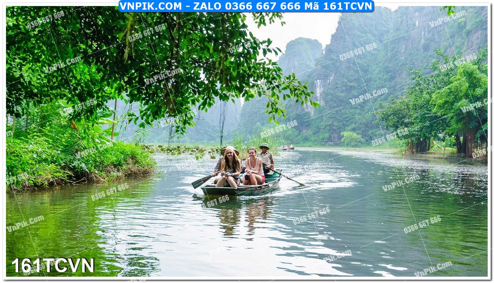 Mẫu tranh thắng cảnh việt nam mã file 161TCVN