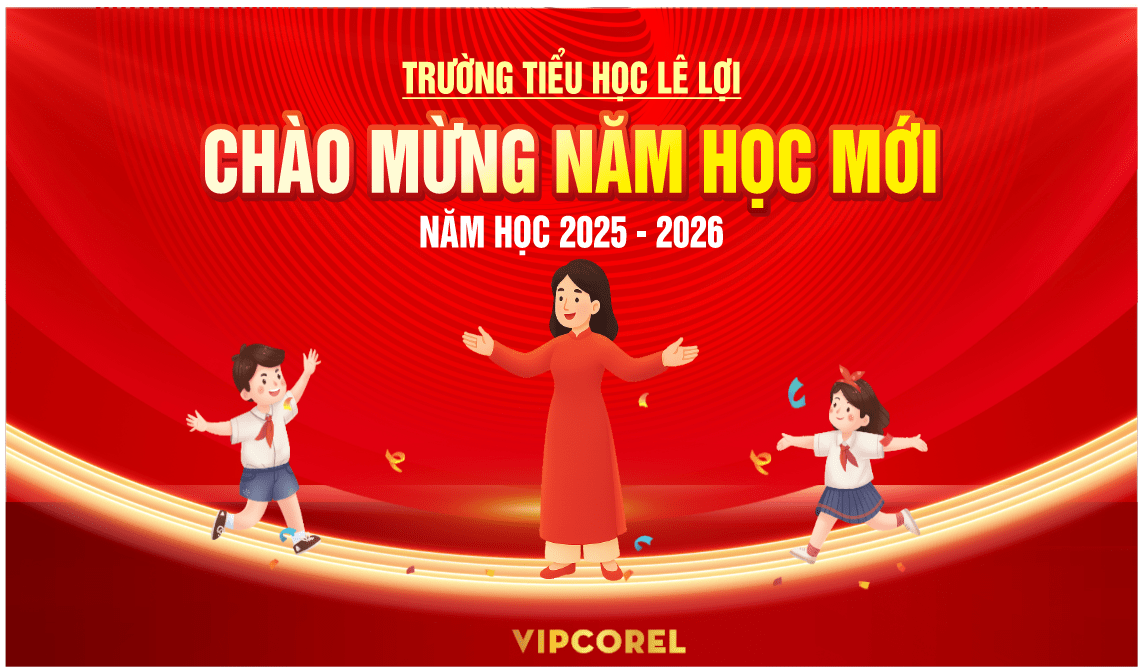 Market Khai giảng chào năm học mới 2025 #10 file corel
