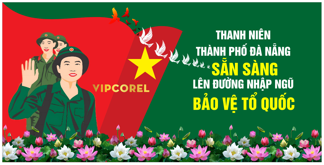 Market Lên đường nhập ngũ bảo vệ tổ Quốc file corel