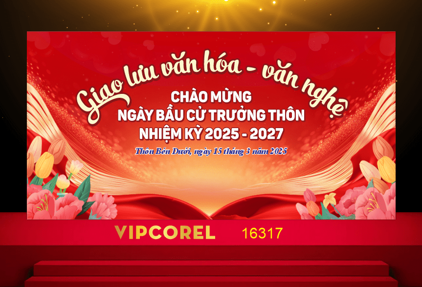 Market Giao lưu văn hóa văn nghệ ngày bầu cử