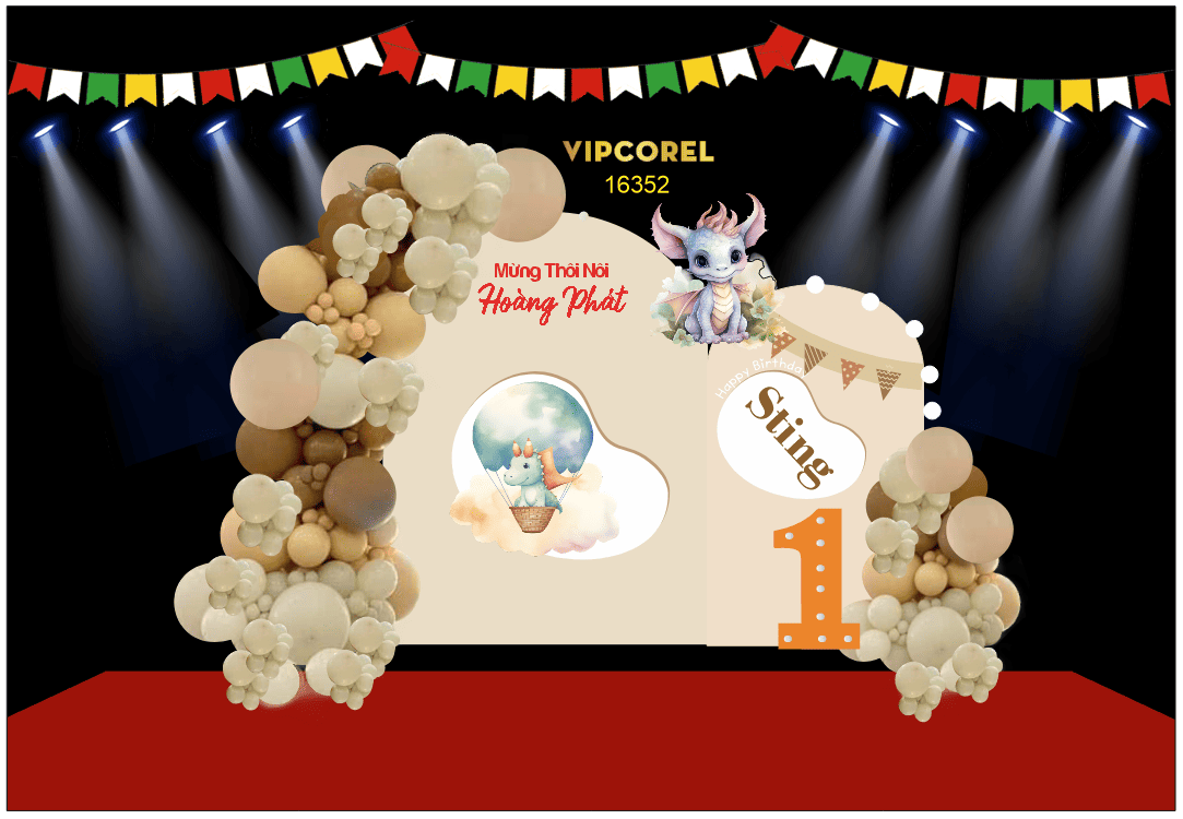 Market Mừng Thôi Nôi Hoàng phát file corel