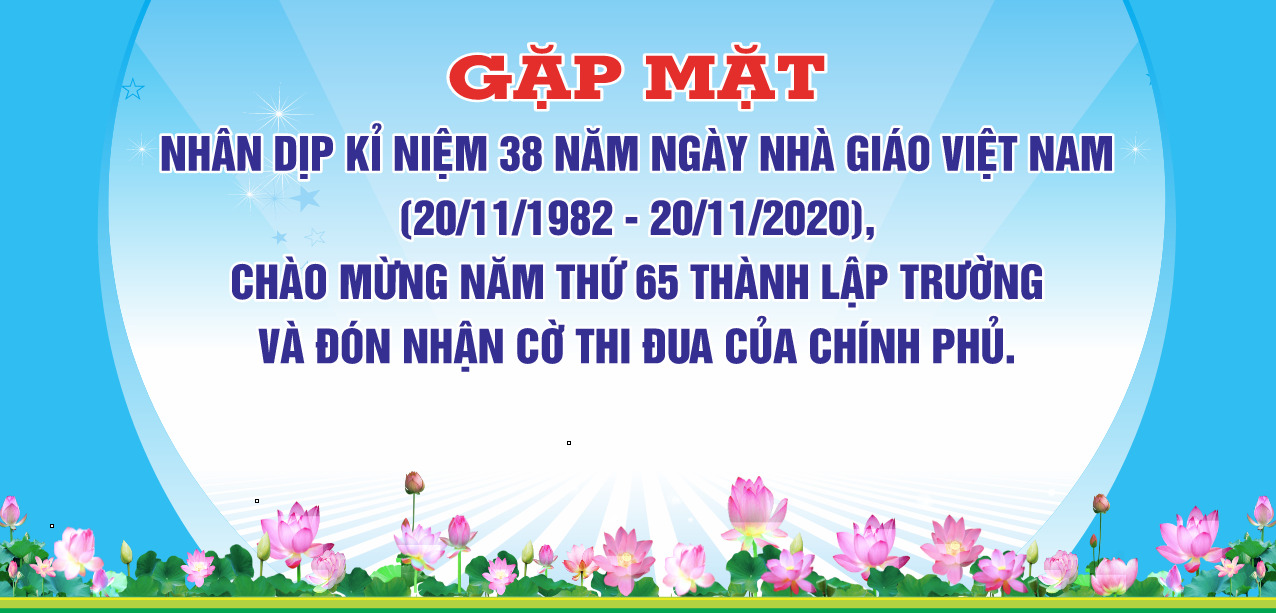 Market Gặp mặt kỷ niệm ngày nhà giáo Việt Nam