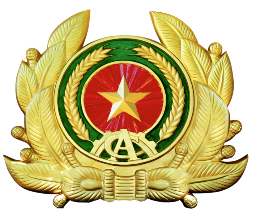 Logo Công An Nhân Dân 3D file corel