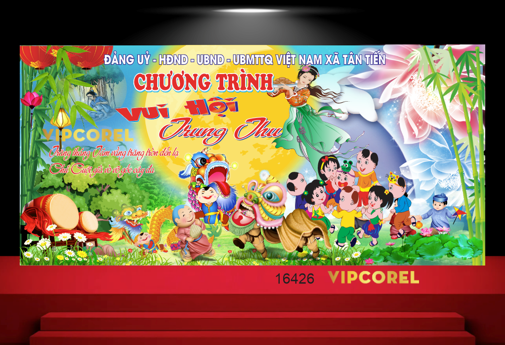 Market trang trí vui tết Trung Thu 2025 #21 file corel