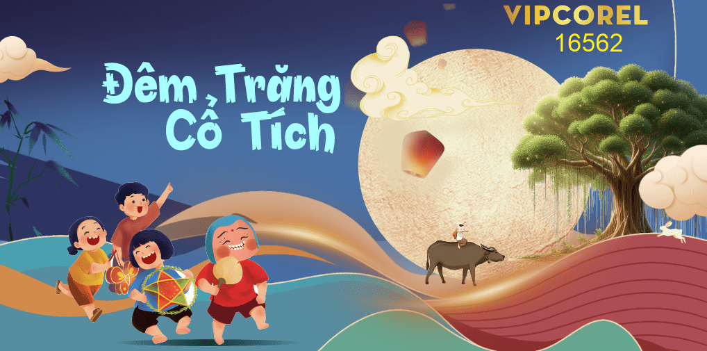 Market trang trí vui tết Trung Thu 2025 #35 file corel