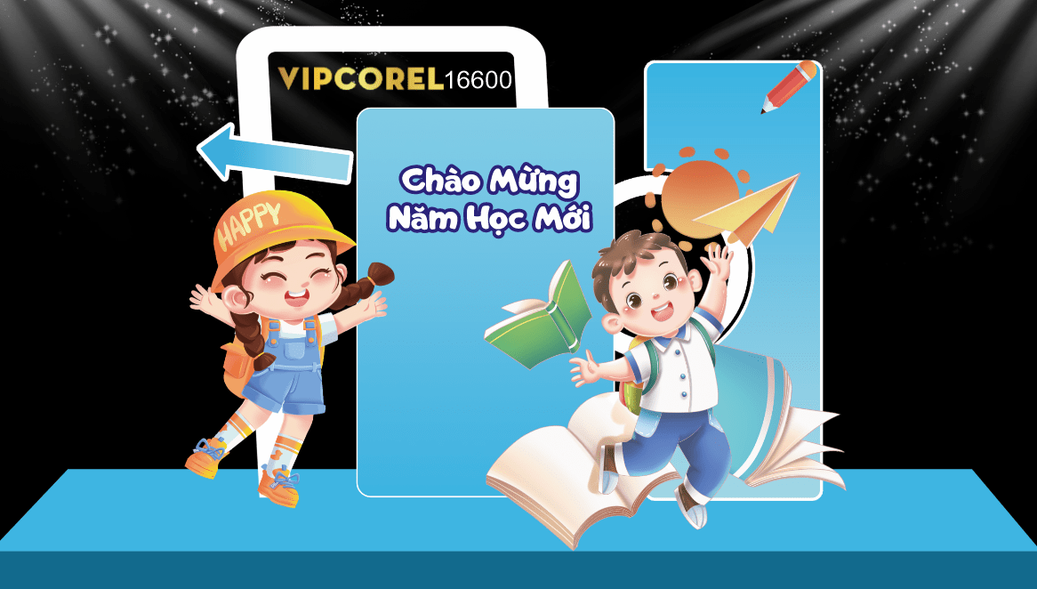 Market Chào mừng năm học mới 2025 #46 file corel