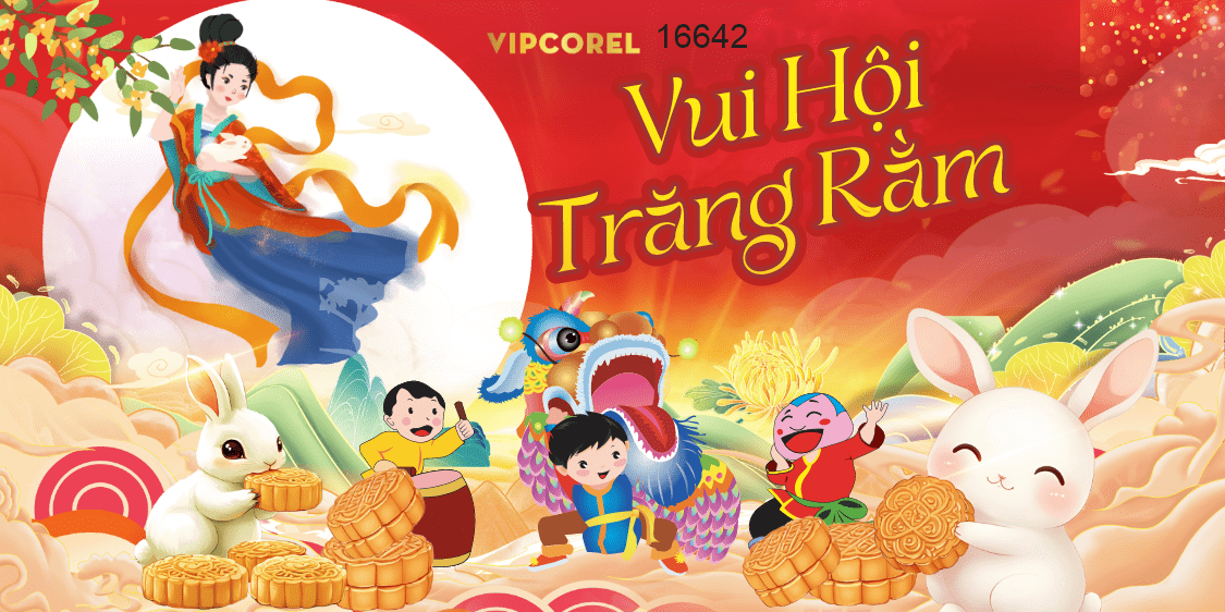 Market trang trí vui tết Trung Thu 2025 #37 file corel