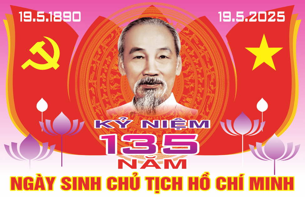 Market kỷ niệm 135 năm ngày sinh chủ tịch