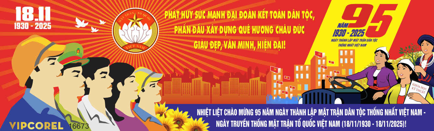 Chào mừng 95 năm ngày thành lập mặt trận dân tộc