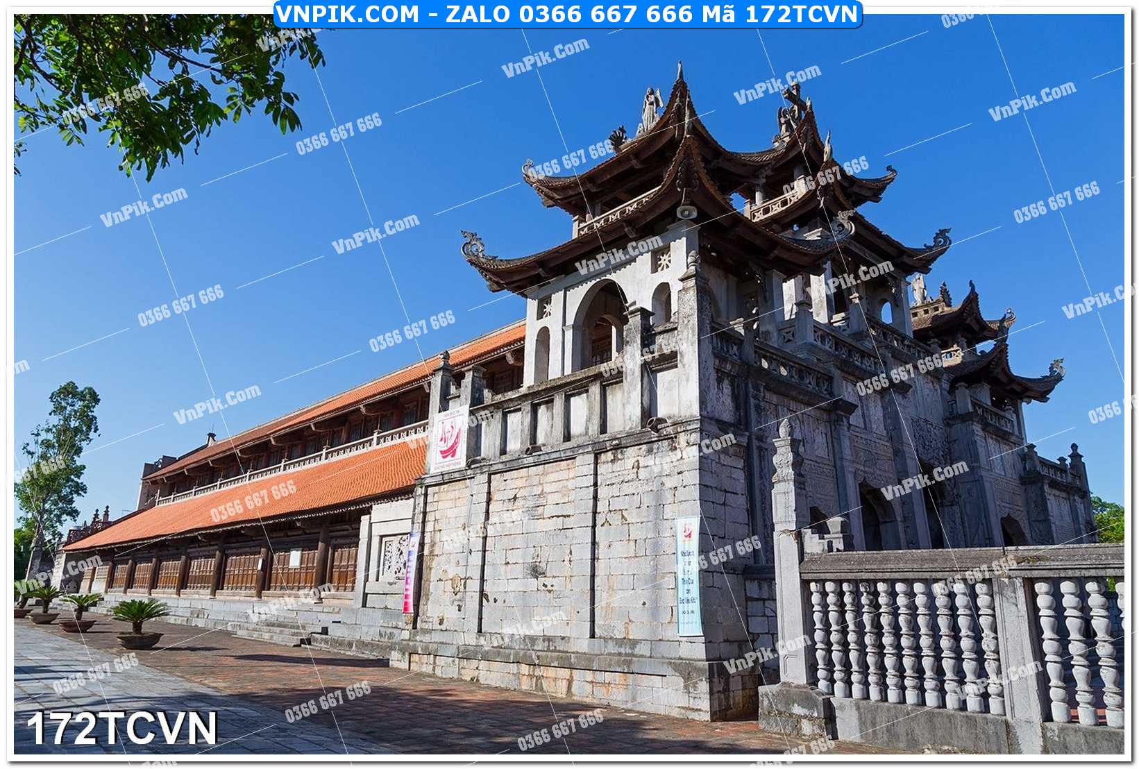 Mẫu tranh thắng cảnh việt nam mã file 172TCVN