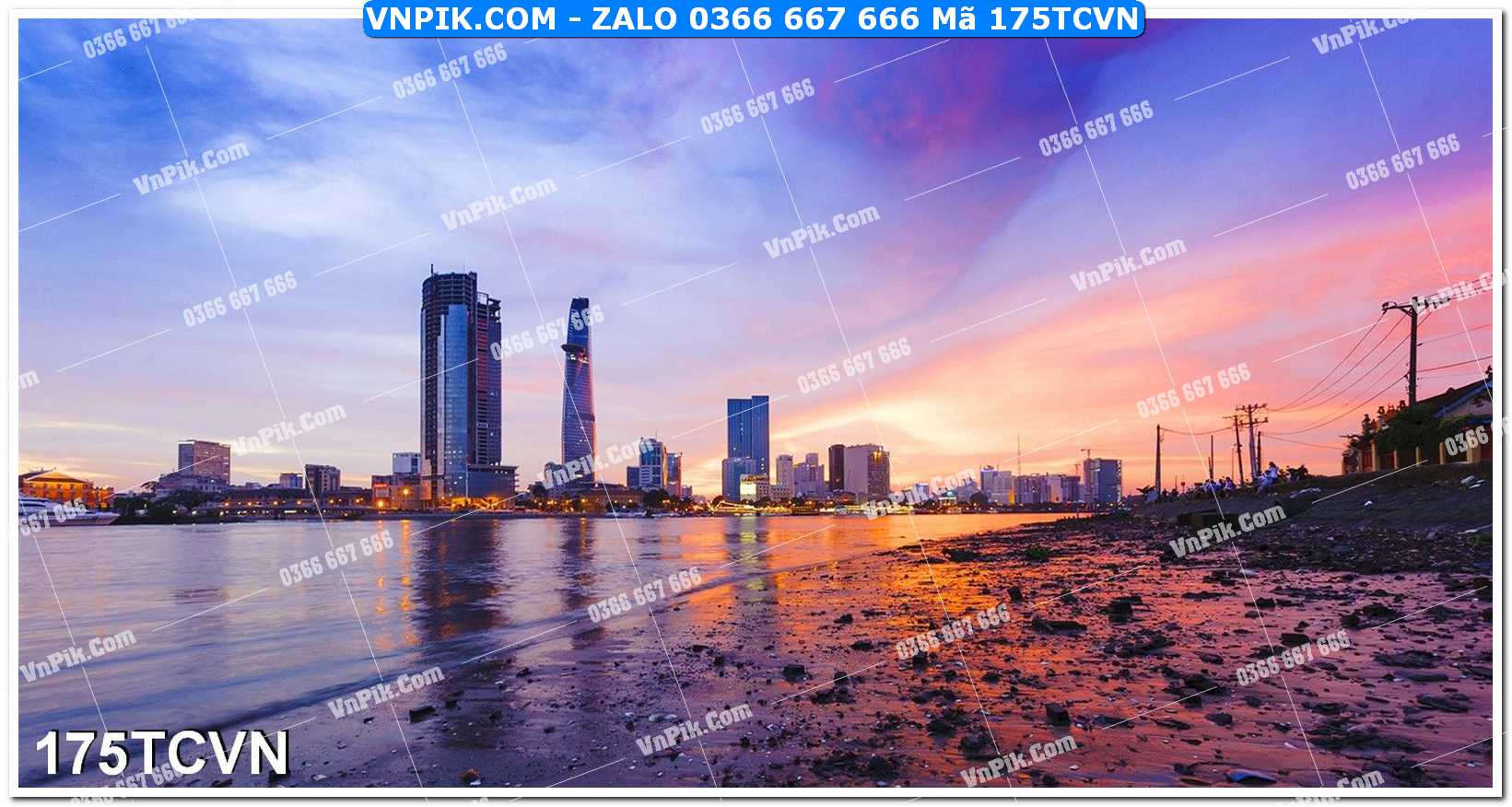 Mẫu tranh thắng cảnh việt nam mã file 175TCVN