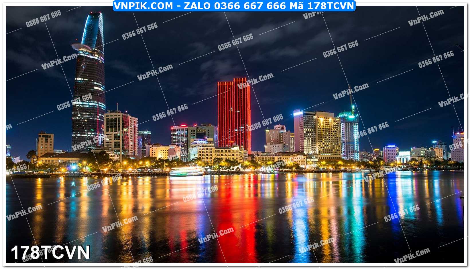 Mẫu tranh thắng cảnh việt nam mã file 178TCVN