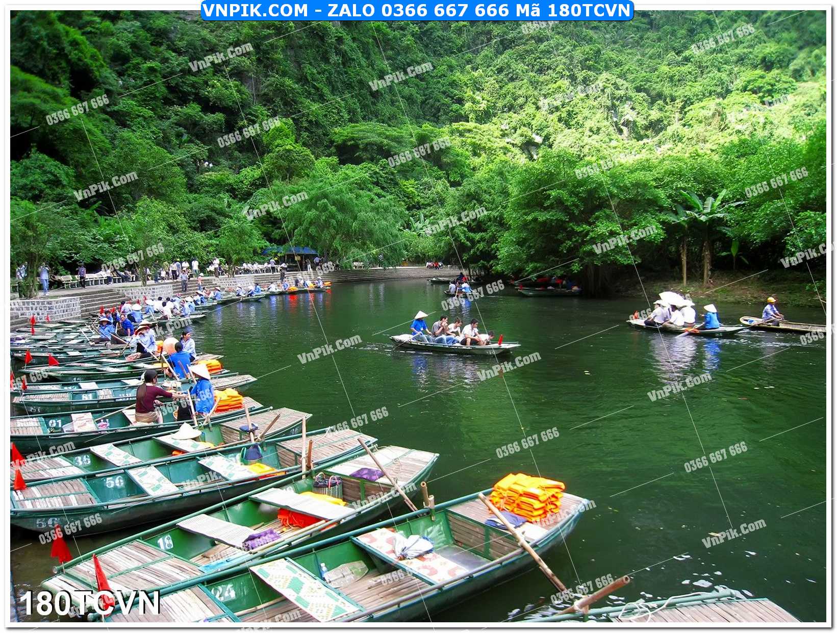 Mẫu tranh thắng cảnh việt nam mã file 180TCVN