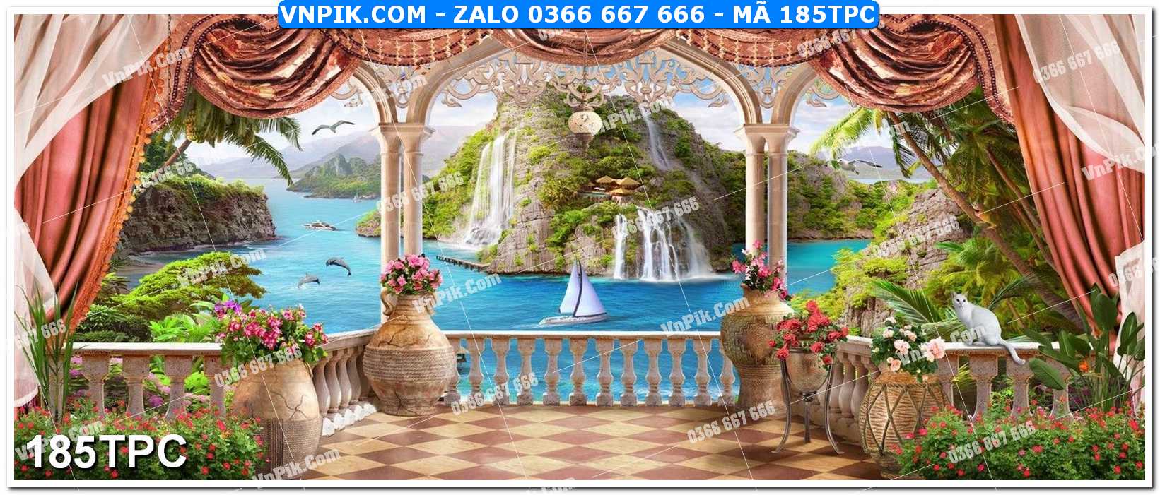 Tranh phào chỉ – khung tranh đẹp mã file 185TPC