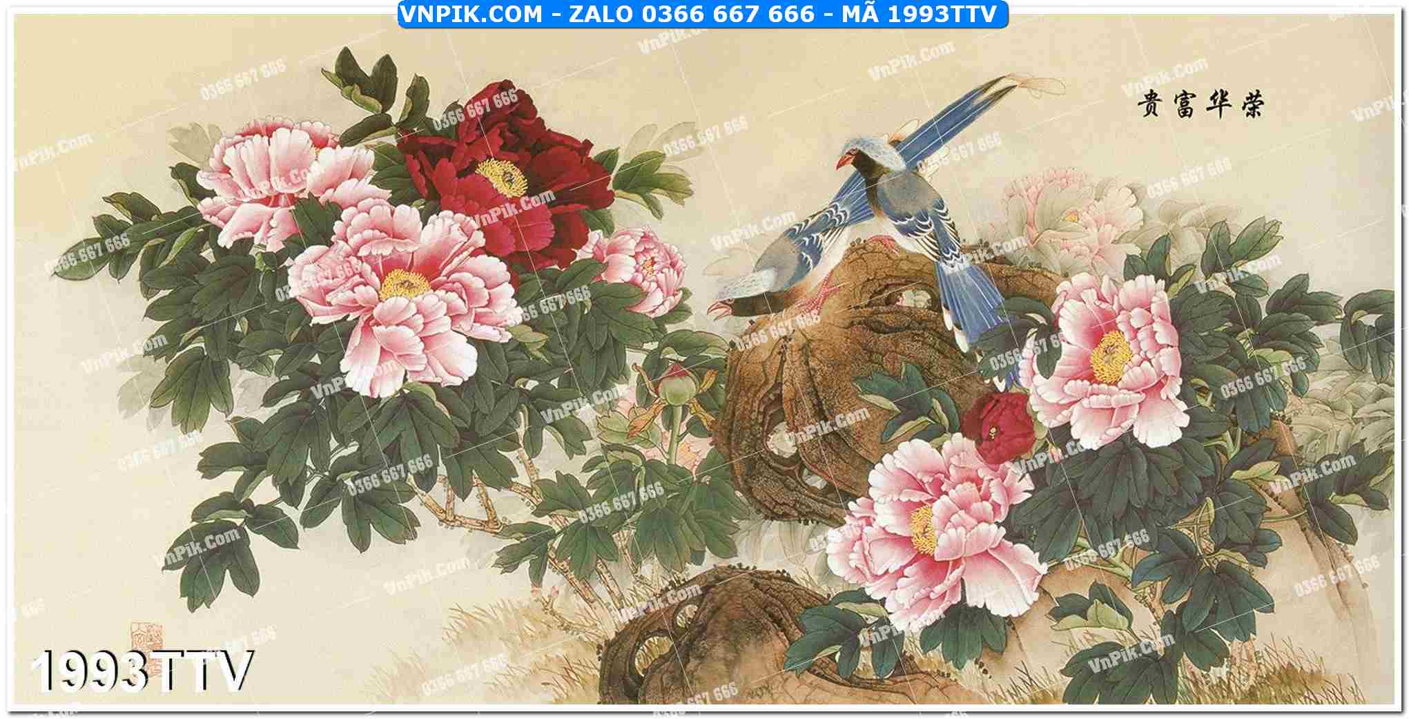 Tranh sơn dầu tĩnh vật hoa quả mã file 1993TTV