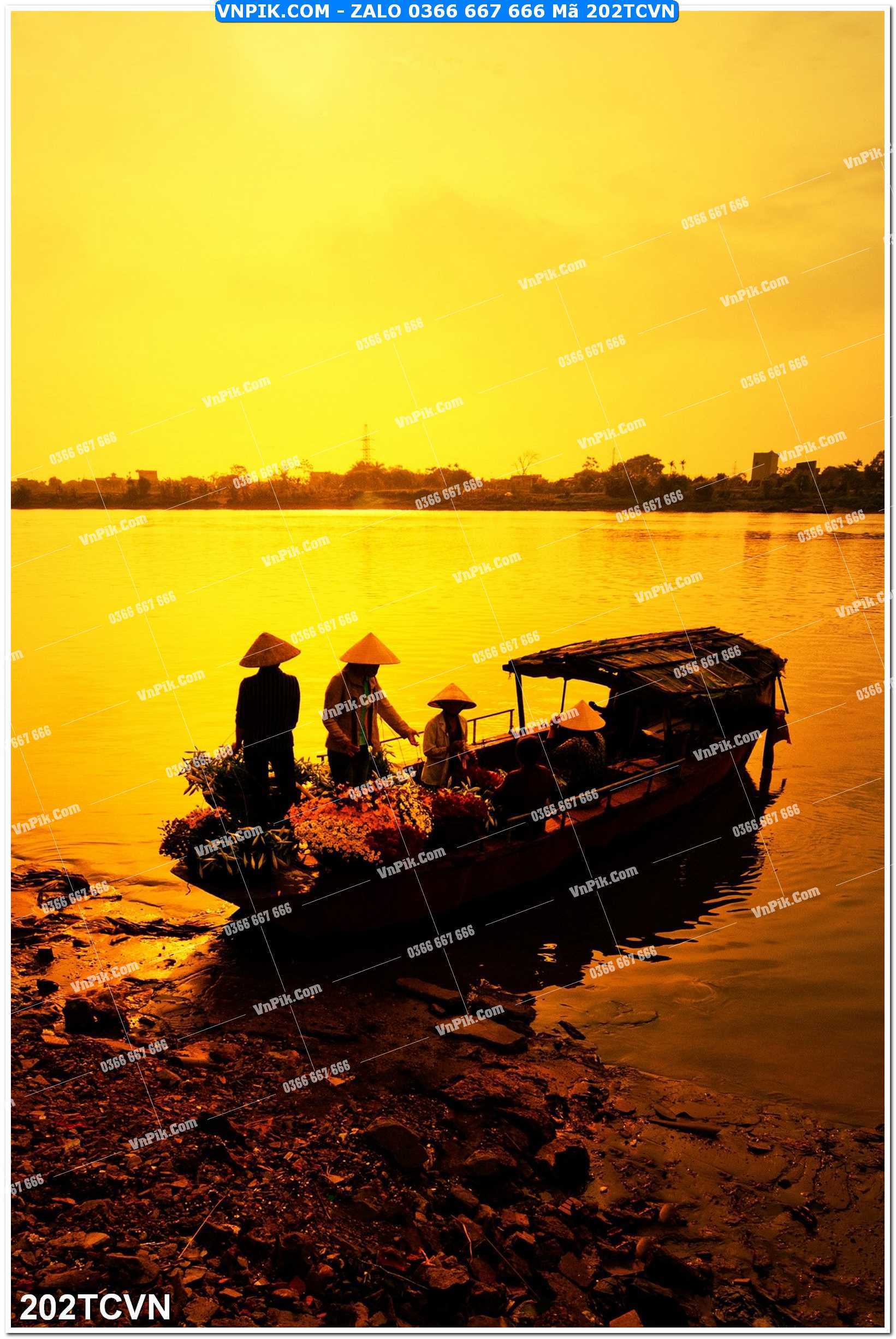 Mẫu tranh thắng cảnh việt nam mã file 202TCVN