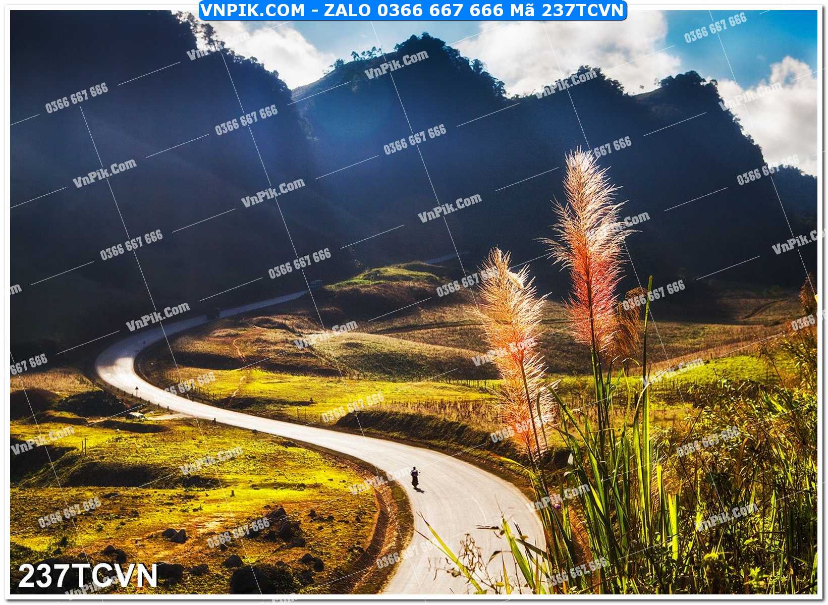 Mẫu tranh thắng cảnh việt nam mã file 237TCVN