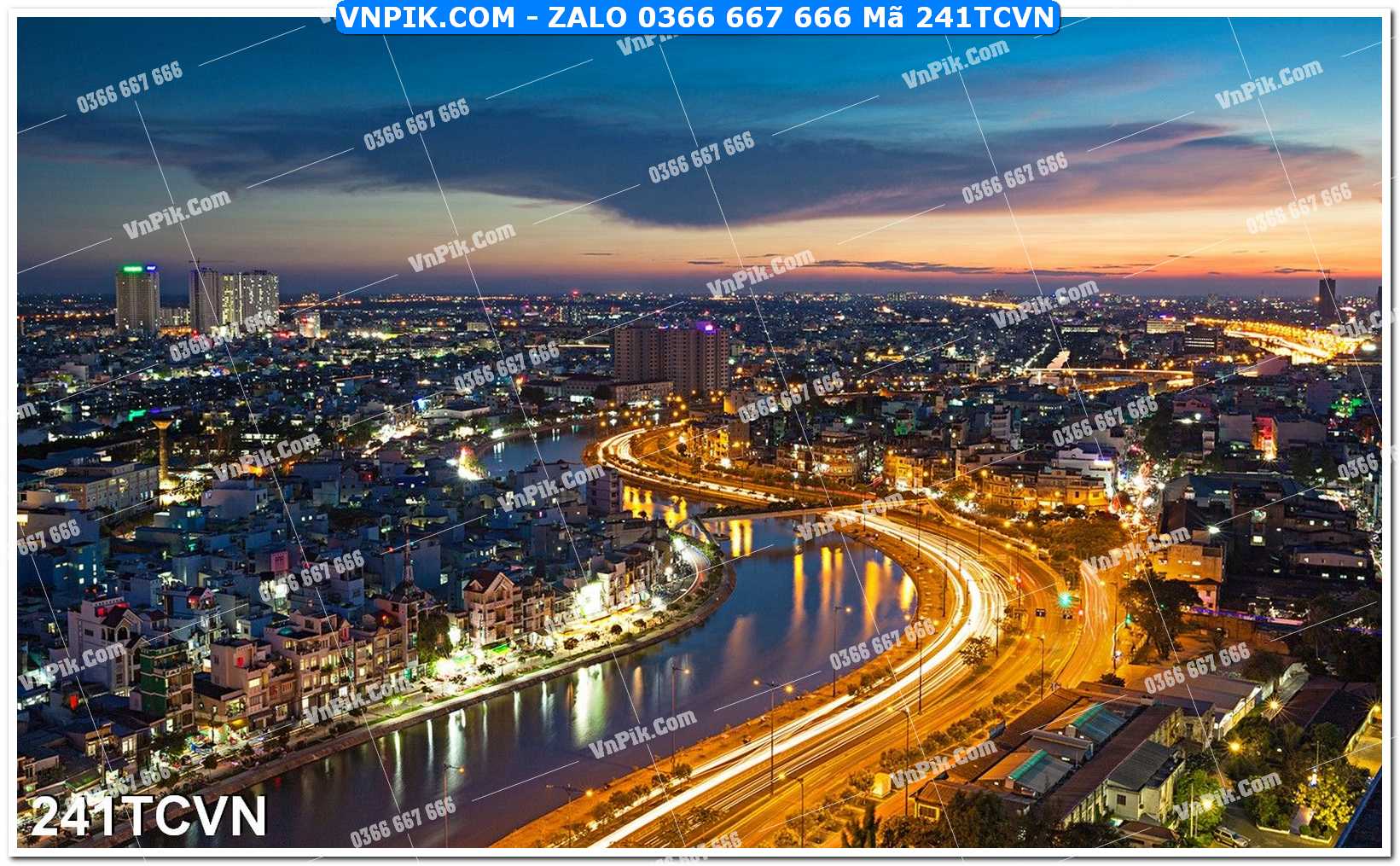 Mẫu tranh thắng cảnh việt nam mã file 241TCVN