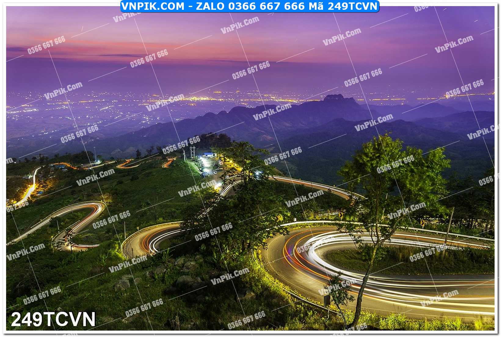 Mẫu tranh thắng cảnh việt nam mã file 249TCVN
