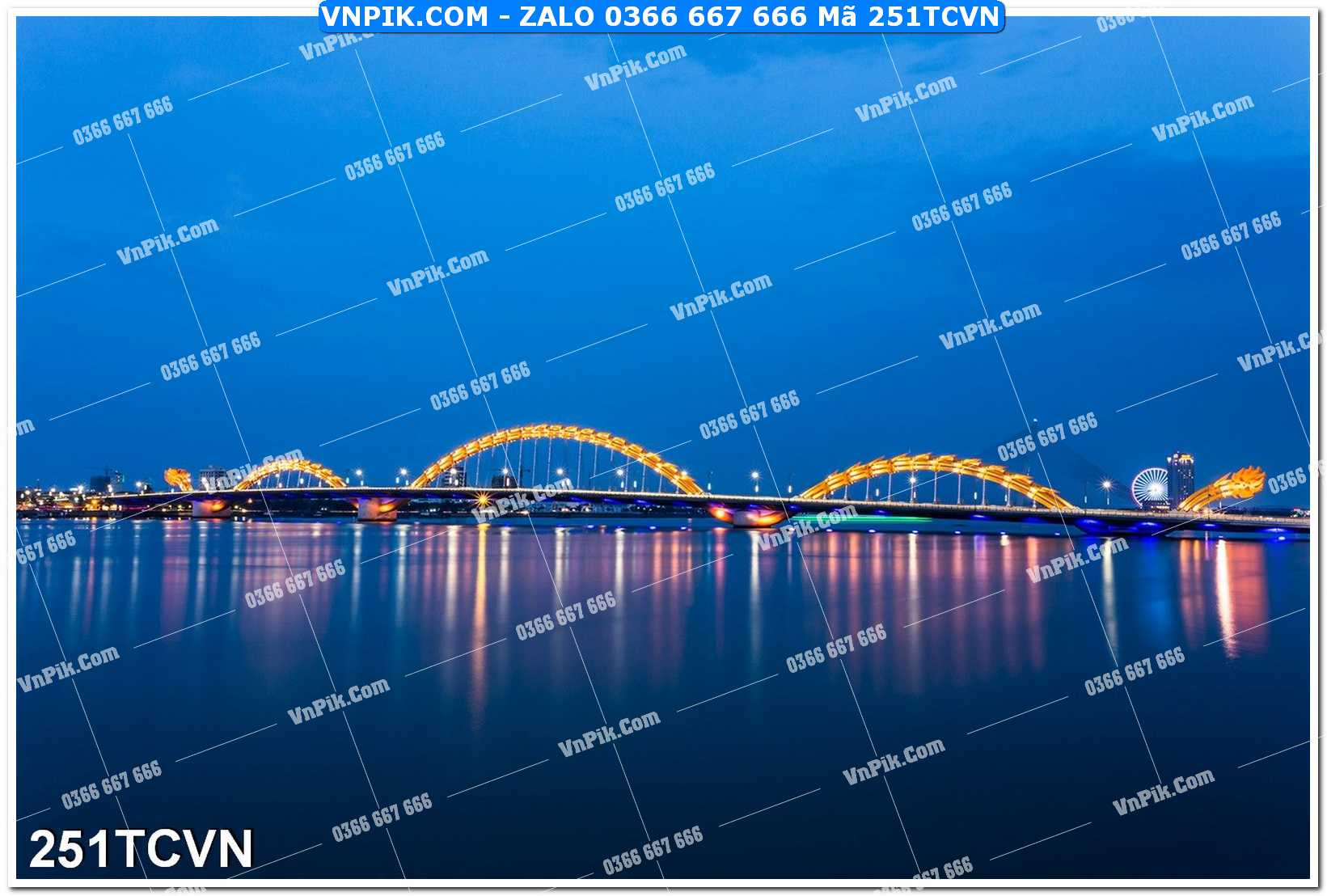 Mẫu tranh thắng cảnh việt nam mã file 251TCVN