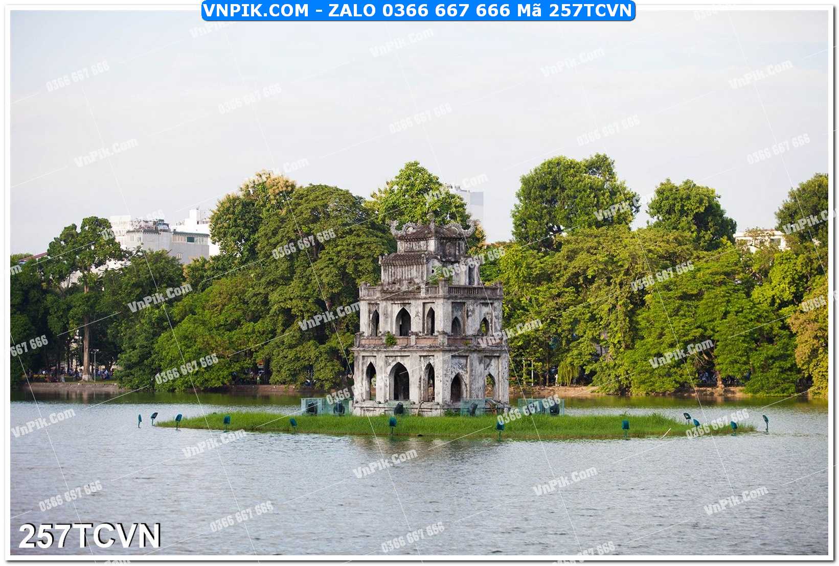 Mẫu tranh thắng cảnh việt nam mã file 257TCVN