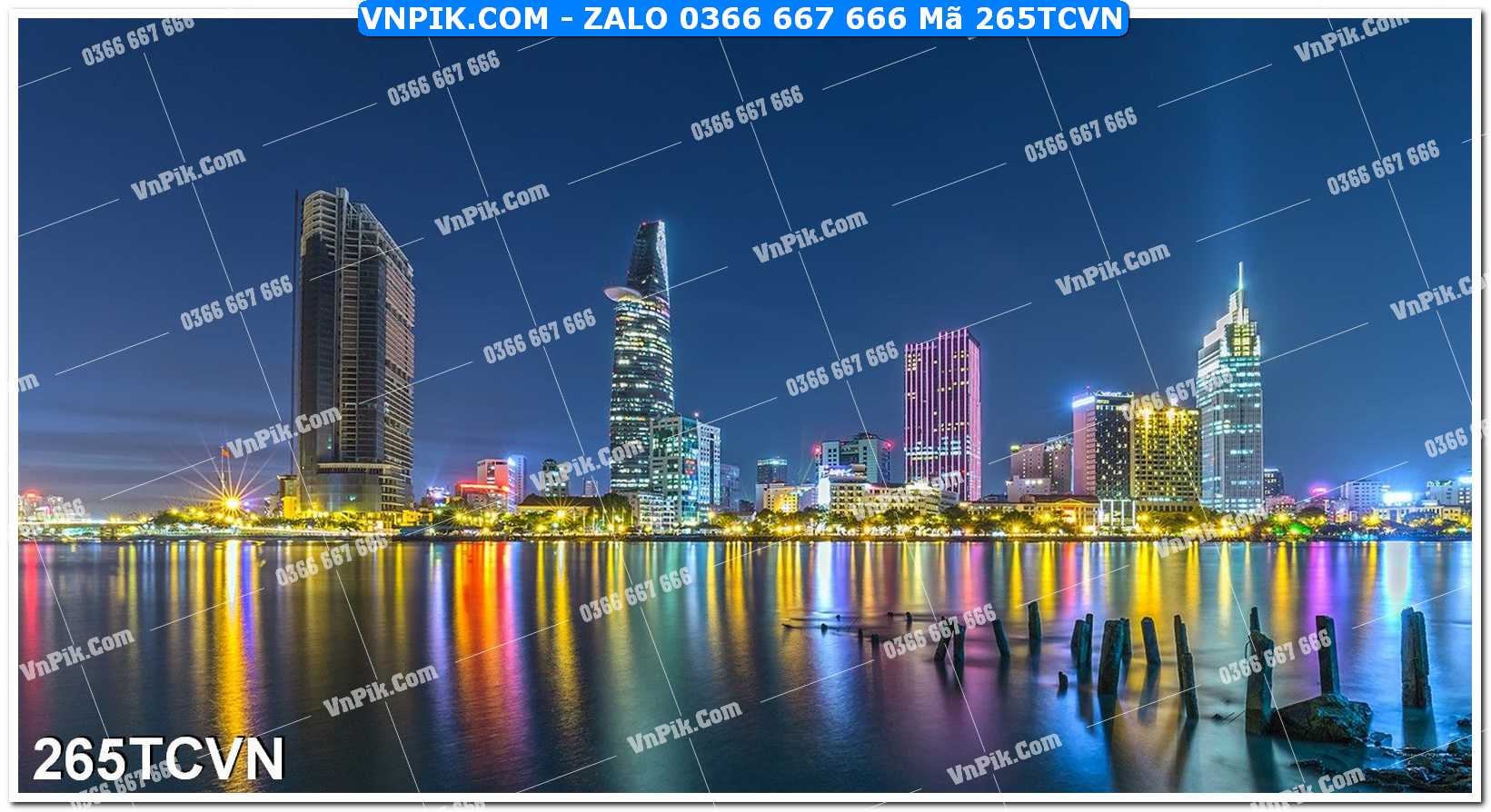 Mẫu tranh thắng cảnh việt nam mã file 265TCVN