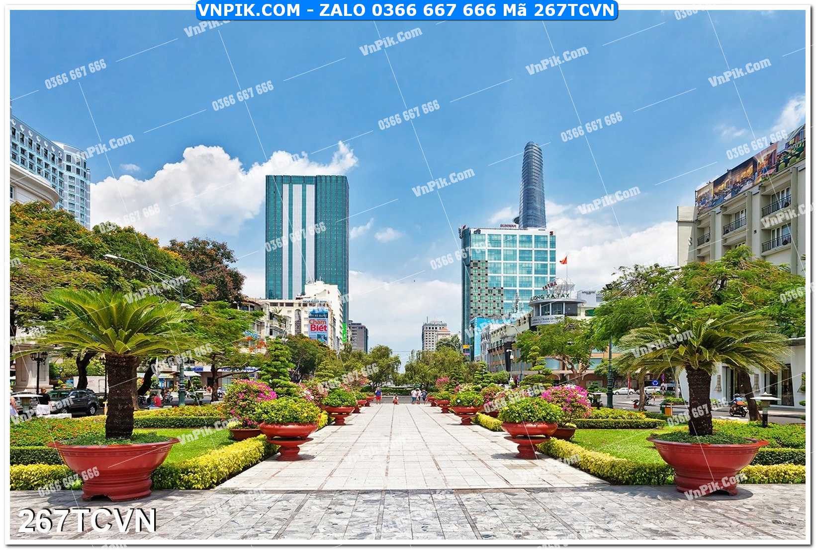 Mẫu tranh thắng cảnh việt nam mã file 267TCVN