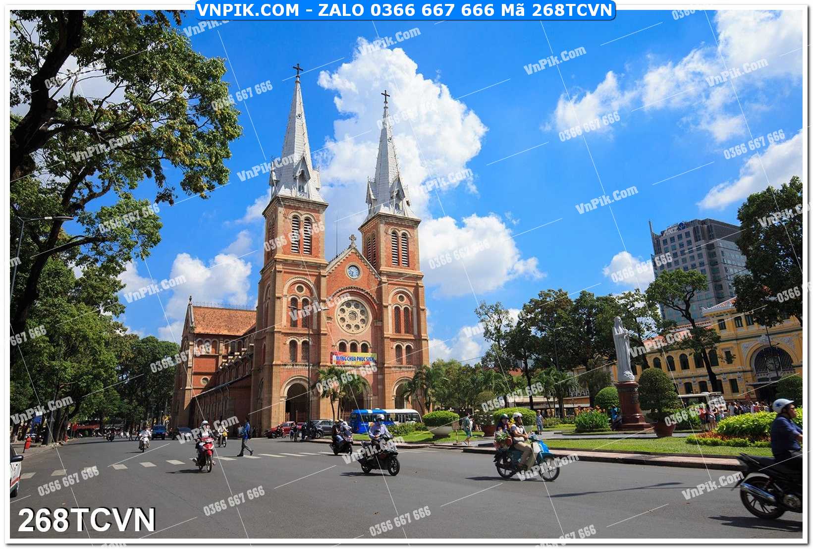 Mẫu tranh thắng cảnh việt nam mã file 268TCVN