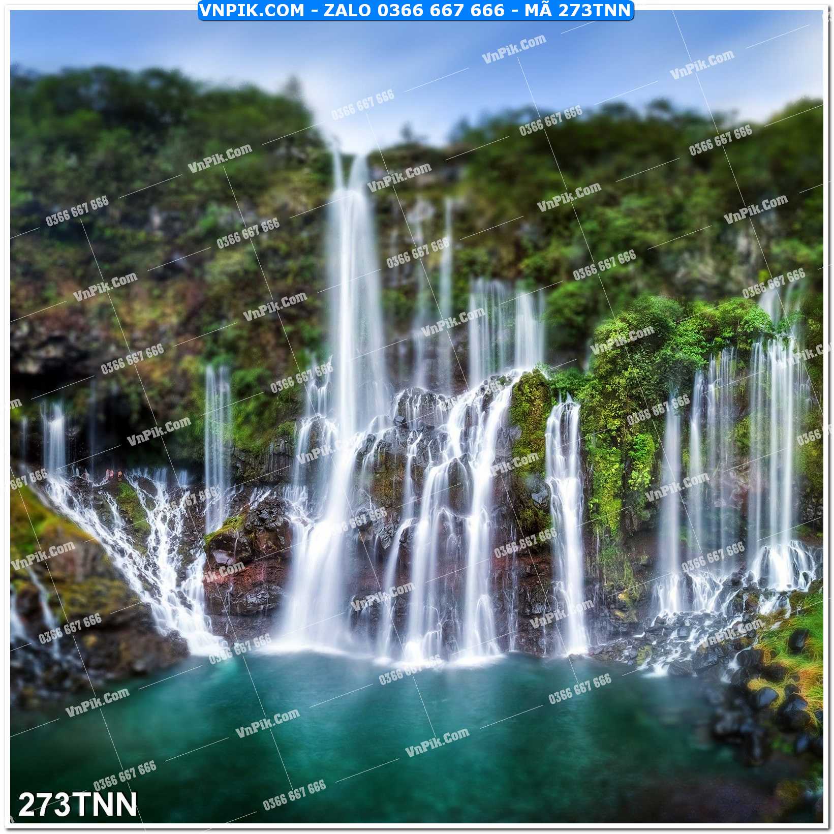 Tranh phong cảnh thiên nhiên mã file 273TNN