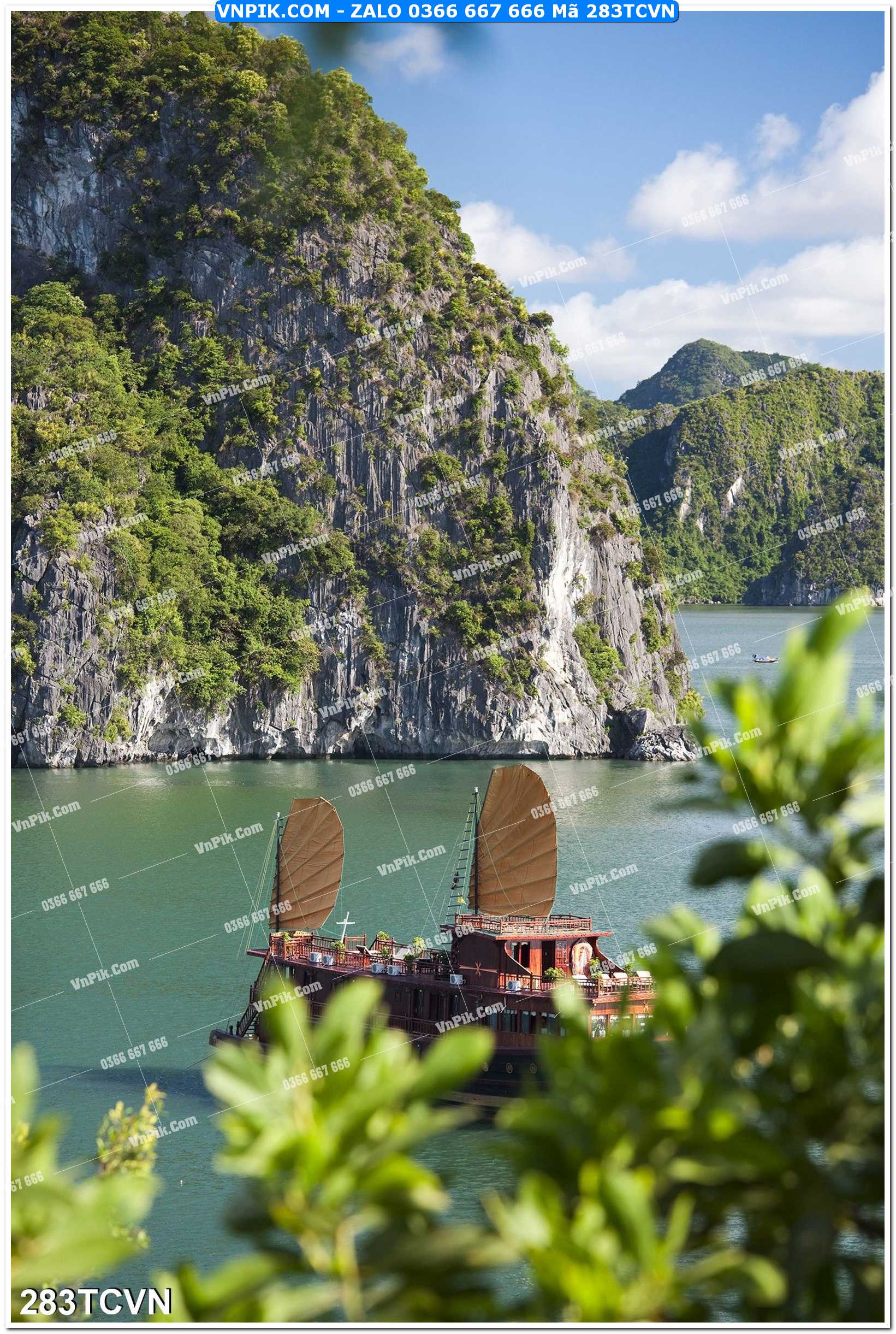Mẫu tranh thắng cảnh việt nam mã file 283TCVN