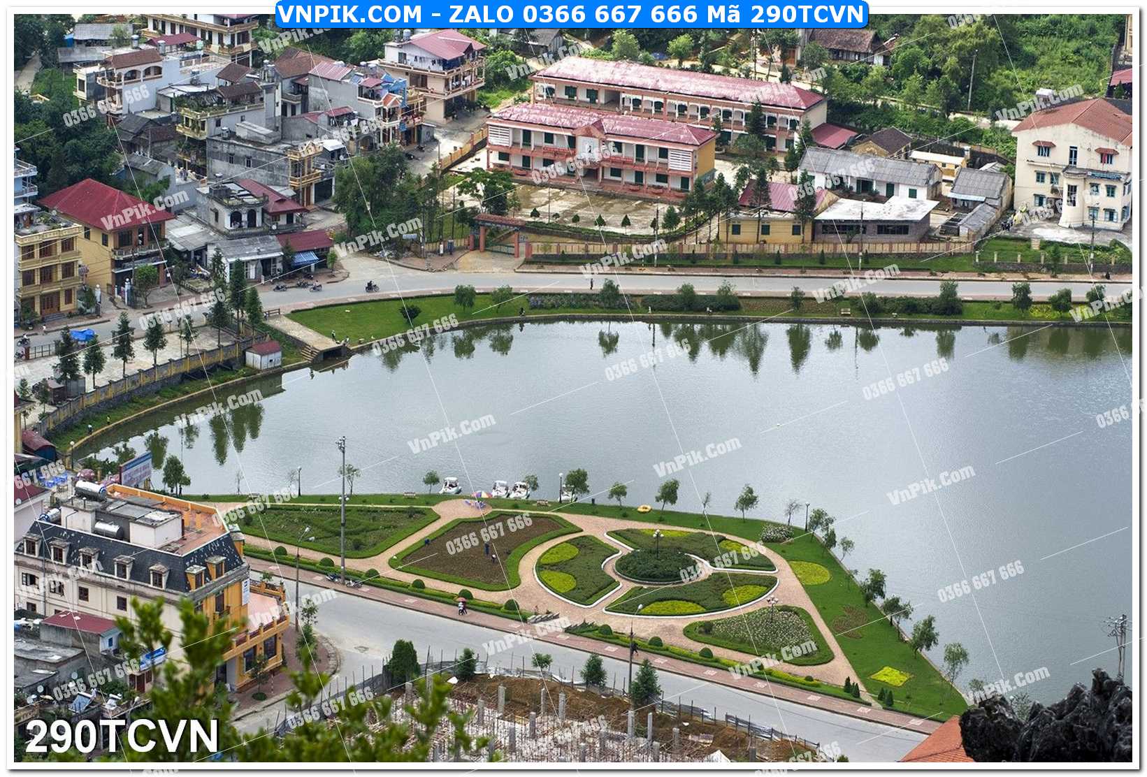 Mẫu tranh thắng cảnh việt nam mã file 290TCVN