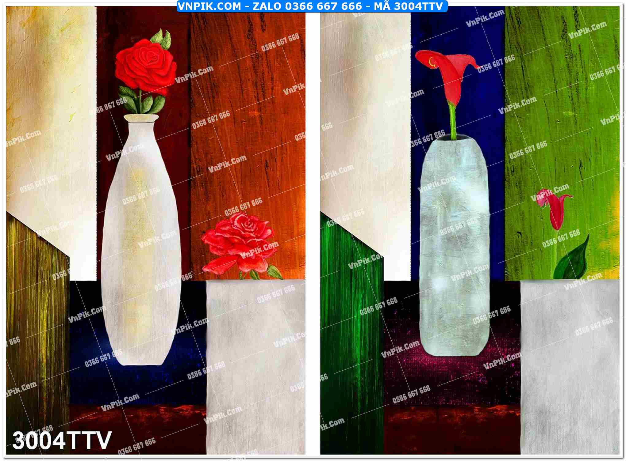 Tranh sơn dầu tĩnh vật hoa quả mã file 3004TTV