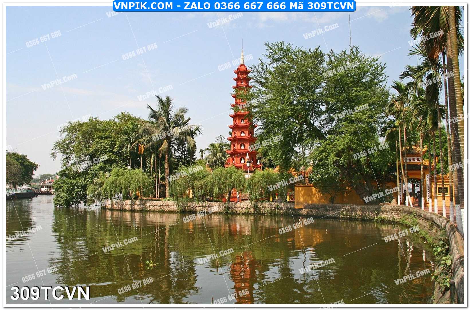 Mẫu tranh thắng cảnh việt nam mã file 309TCVN