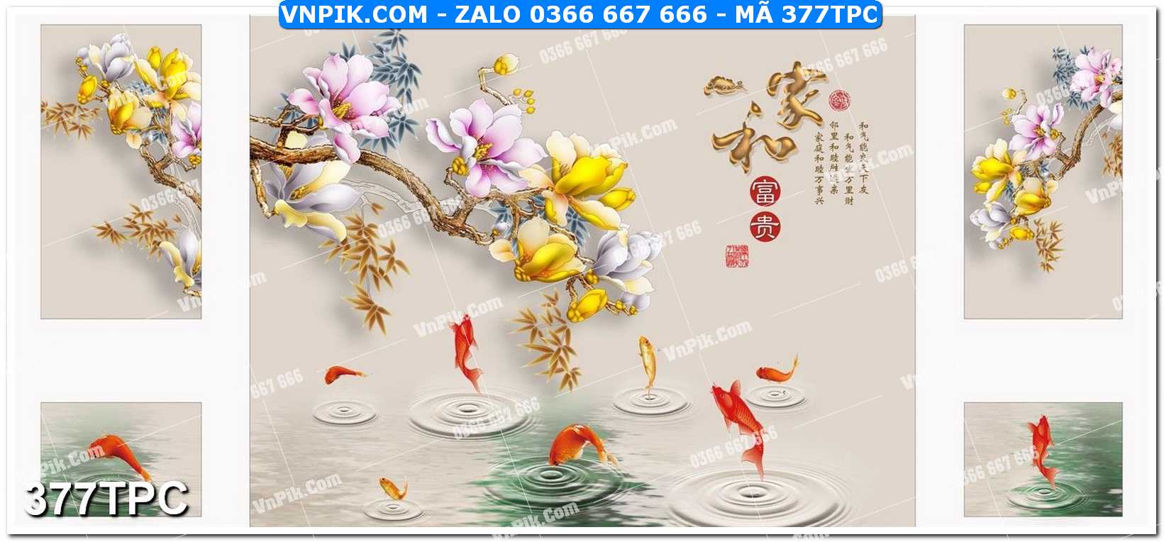 Tranh phào chỉ – khung tranh đẹp mã file 377TPC