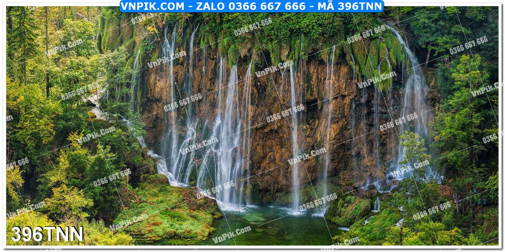 Tranh phong cảnh thiên nhiên mã file 396TNN