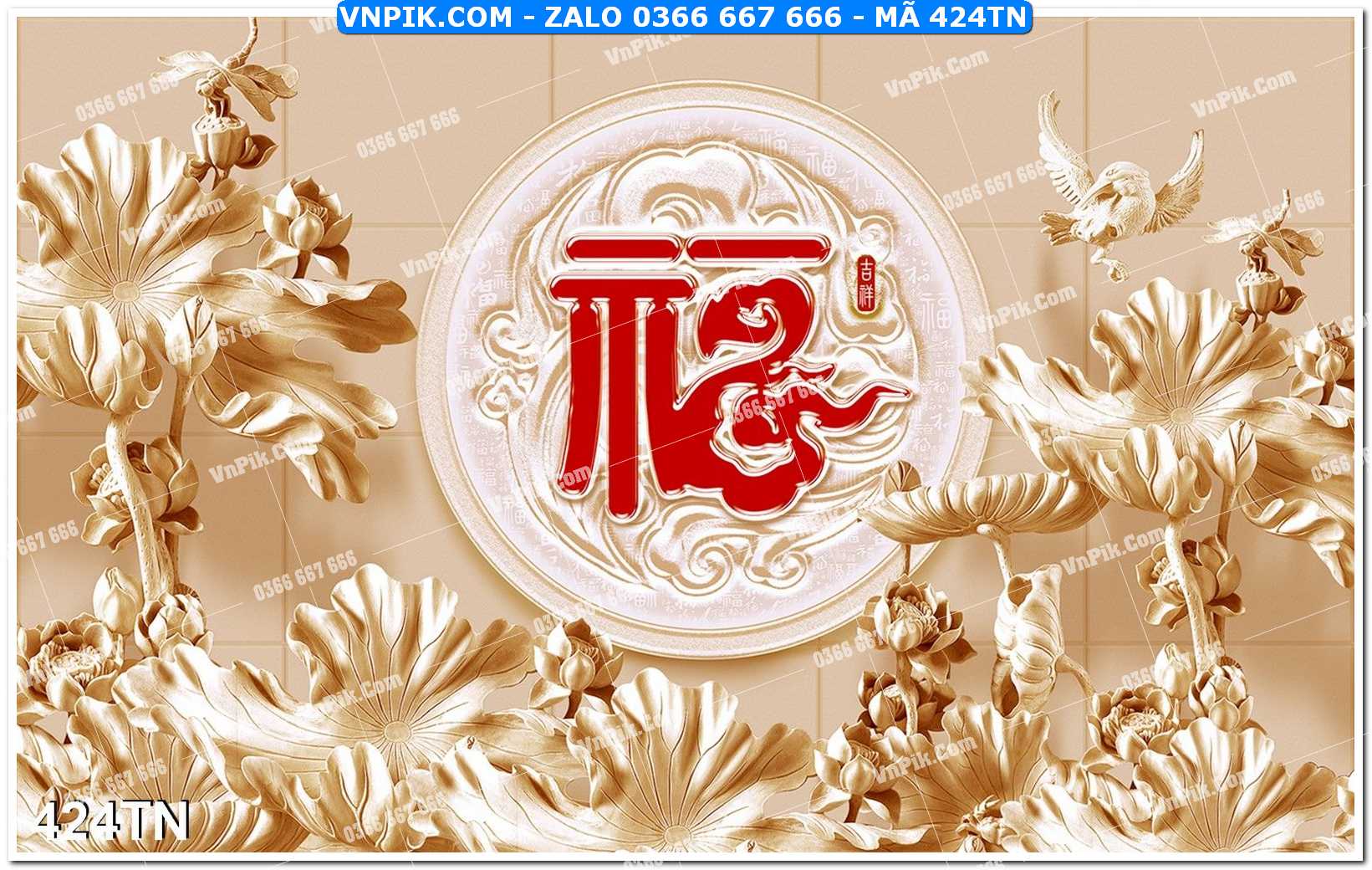 File PSD Vector Tranh giả ngọc phong thủy – Điêu khắc gỗ – Mã file 424TN