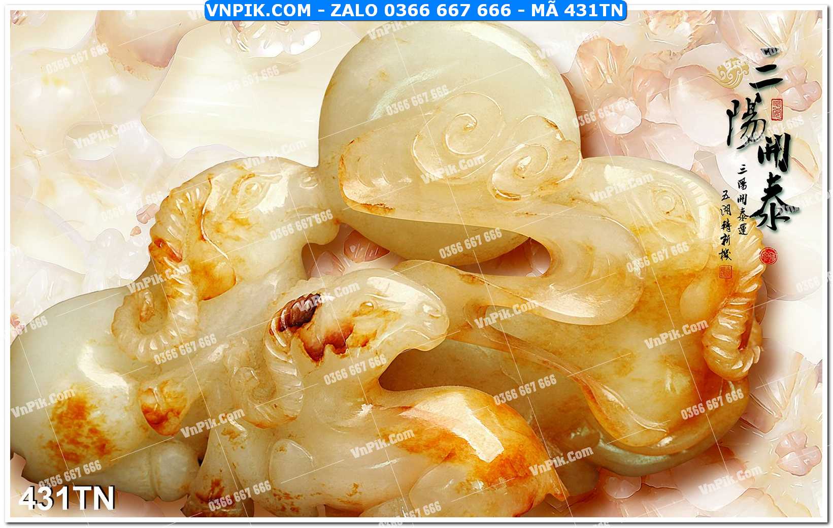 File PSD Vector Tranh giả ngọc phong thủy – Điêu khắc gỗ – Mã file 431TN