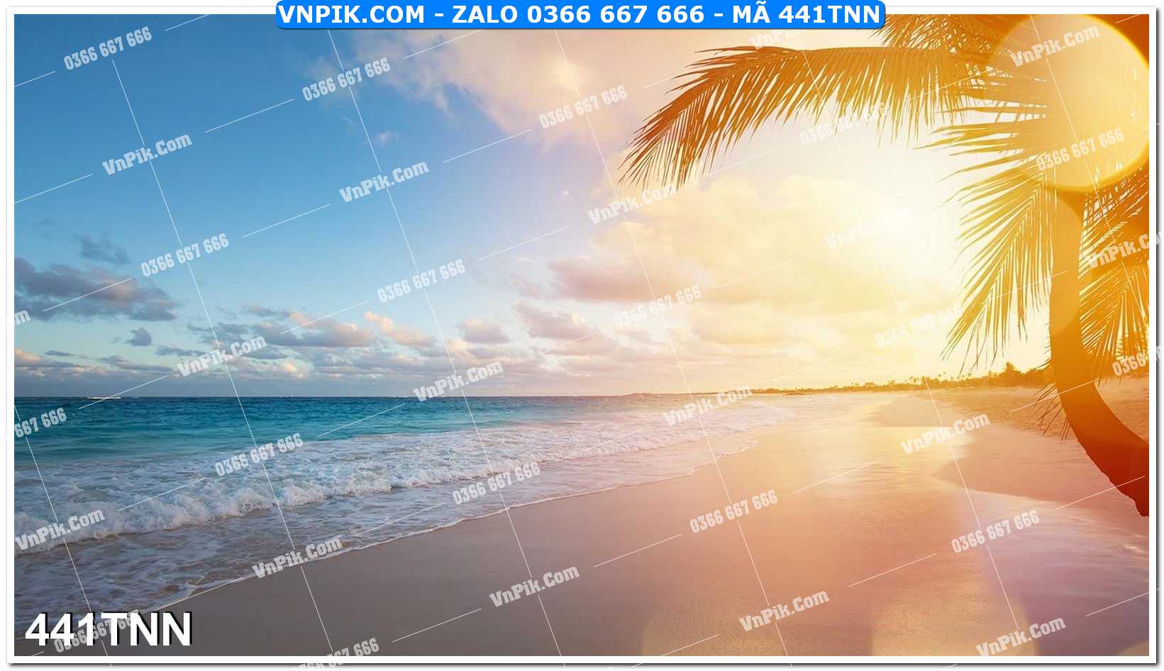 Tranh phong cảnh thiên nhiên mã file 441TNN