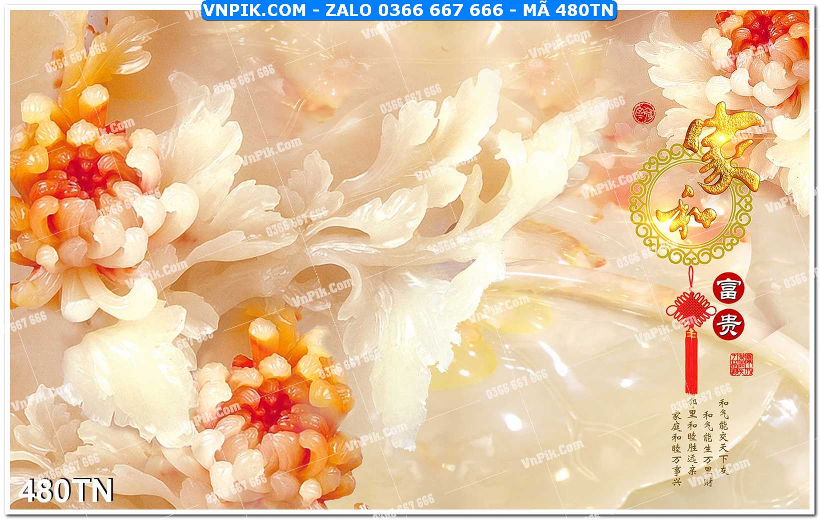 File PSD Vector Tranh giả ngọc phong thủy – Điêu khắc gỗ – Mã file 480TN